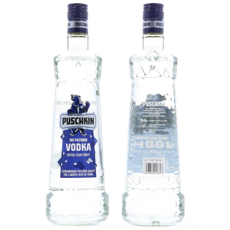 Puschkin Vodka 37,5% - 1,0L