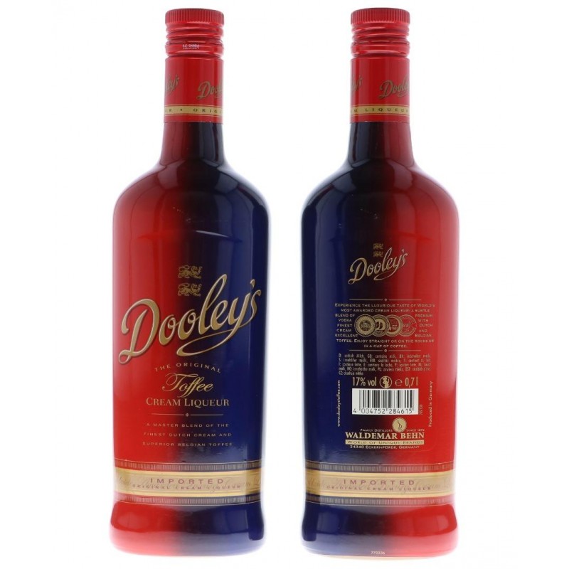 Dooley's Toffee 17% - 1,0L